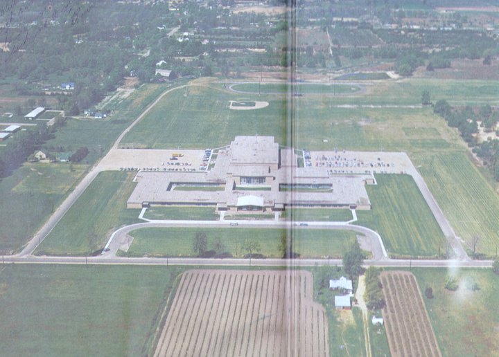 Ariel Shot of WOHS in 1962.