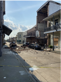 “As you can see from the collapsed wall, this can be a terrifying and deadly experience for those on the coast.” -Robbie Dakel