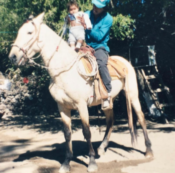 Juan Hernandez with his son Juan Hernandez Jr.