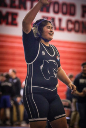 Anaya gets her hand raised after coming out victorious