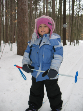Reporter Arianne Olson has been skiing since her early childhood.