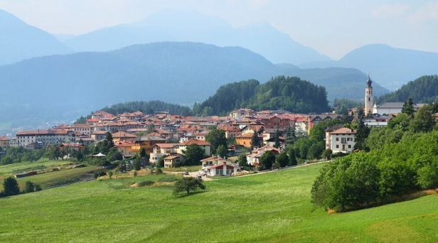 The view of the northern Italian countryside, where Zani lives.