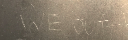 Bathroom vandals: Grow up!