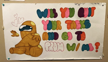 Angolie Souriyasak’s fake promposal sign made in 2022 for Frankie Zumbado. 