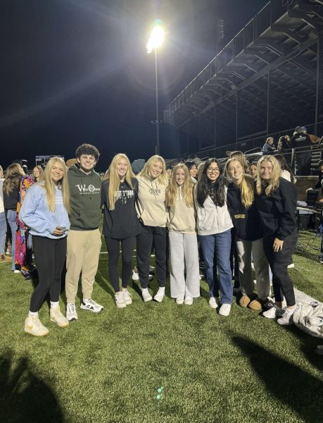 Photograph of current FCA members at Fields of Faith