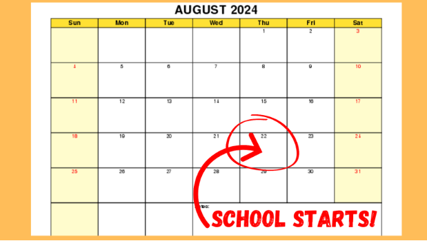 After the first week, students appreciate the new school calendar