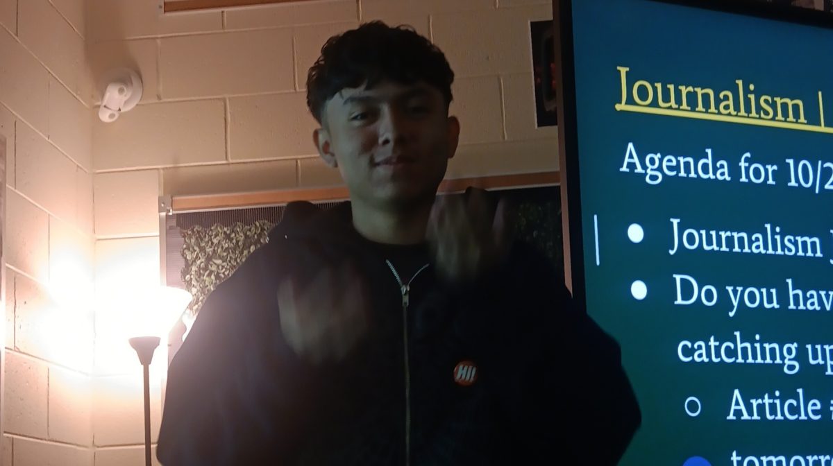 A high school student in 2025.